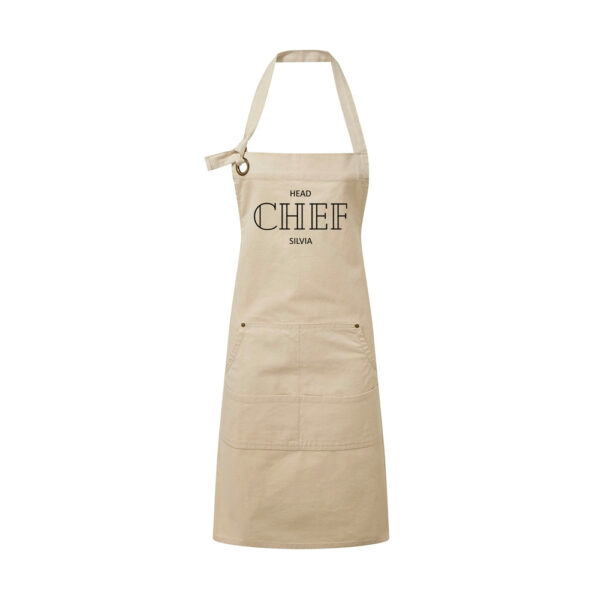 Delantal personalizado Head chef - Imagen 2