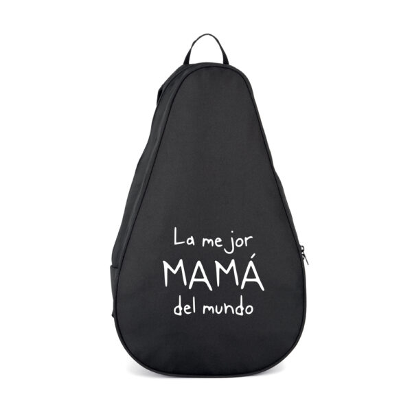 FUNDA MOCHILA PALA PÁDEL PERSONALIZADA MEJOR MAMÁ DEL MUNDO - Imagen 7