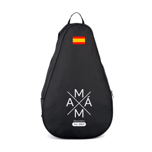 FUNDA MOCHILA PALA PÁDEL PERSONALIZADA MAMÁ CRUZ - Imagen 4
