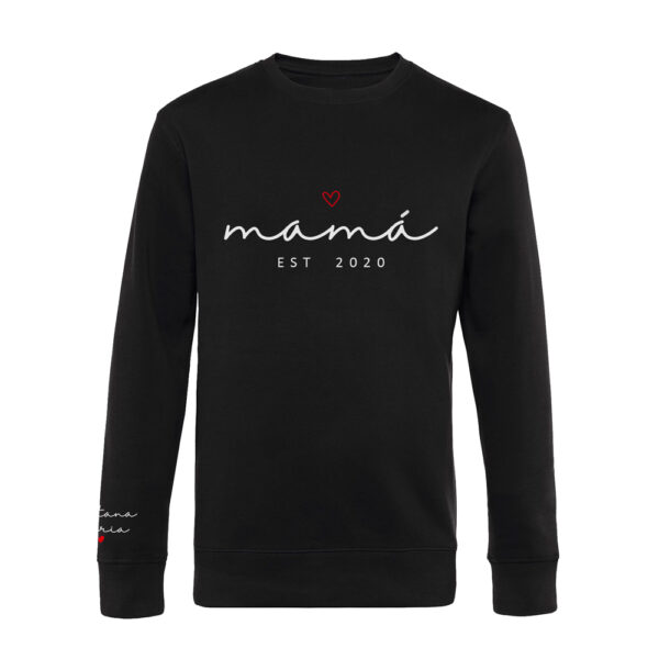 SUDADERA PERSONALIZADA CORAZÓN ESTABLISHED