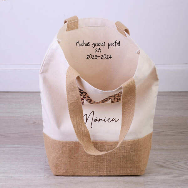BOLSA PERSONALIZADA BALI LIVE LOVE TEACH - Imagen 2