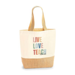 BOLSA PERSONALIZADA BALI LIVE LOVE TEACH