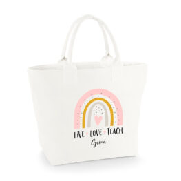 BOLSA PERSONALIZADA CRETA ARCOÍRIS TEACH