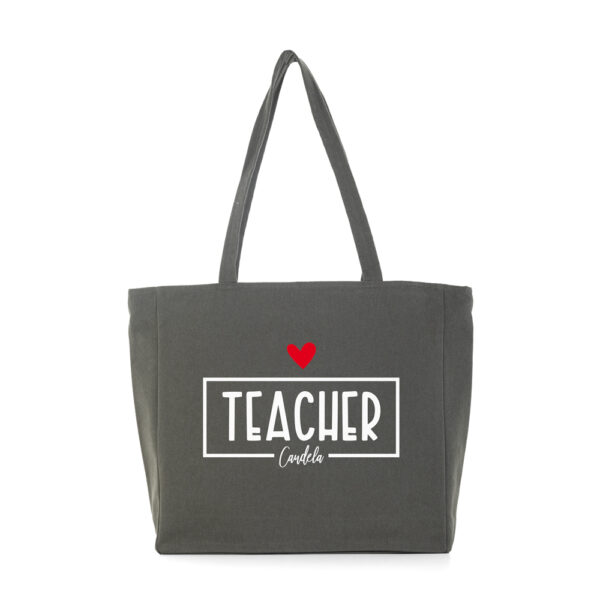 BOLSA PERSONALIZADA MIAMI PROFE RECTÁNGULO - Imagen 2