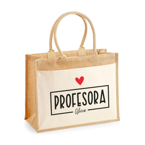BOLSA PERSONALIZADA MÓNACO PROFE RECTÁNGULO - Imagen 2