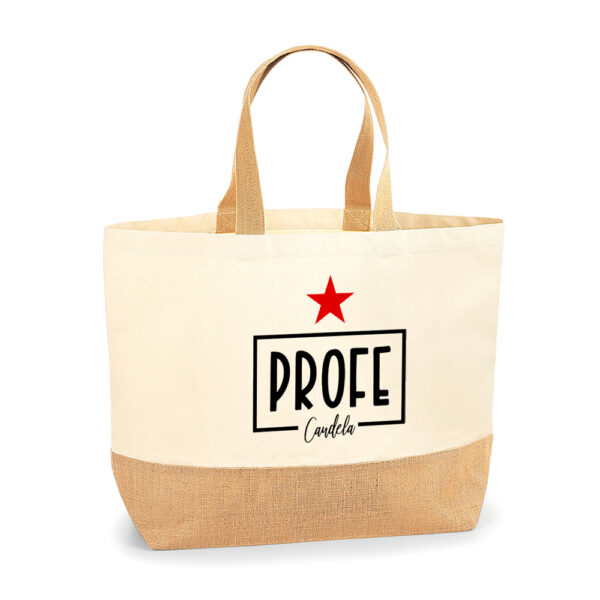 BOLSA PERSONALIZADA SANTORINI PROFE RECTÁNGULO