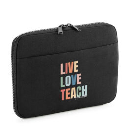 FUNDA ORGANIZADOR TABLET PERSONALIZADA BOSTON LIVE LOVE TEACH