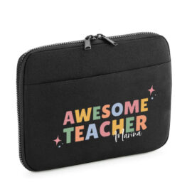 FUNDA ORGANIZADOR TABLET PERSONALIZADA BOSTON AWESOME TEACHER