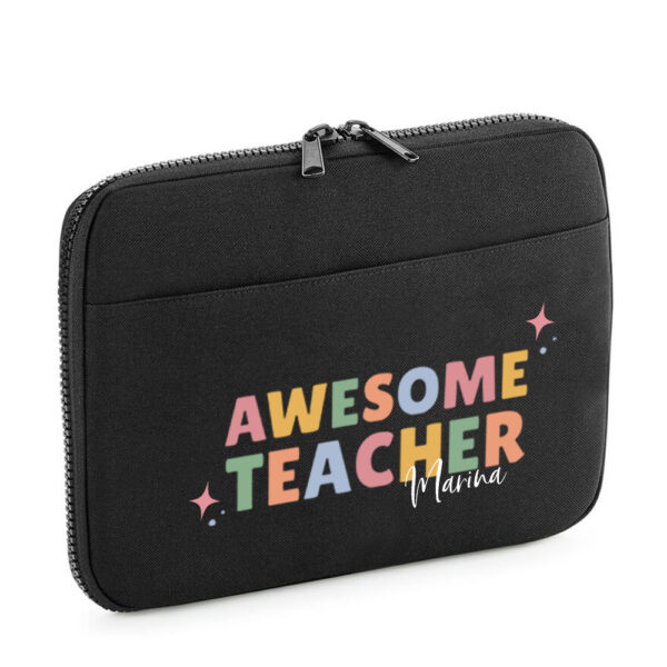 FUNDA ORGANIZADOR TABLET PERSONALIZADA BOSTON AWESOME TEACHER