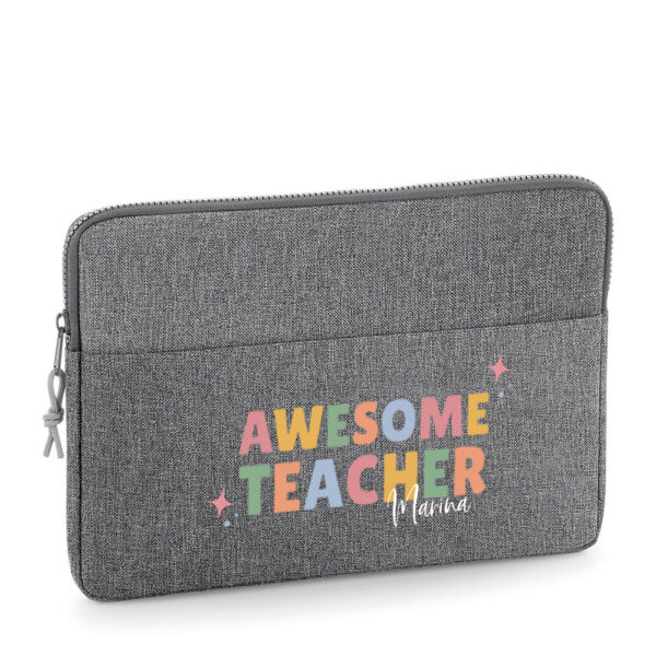 FUNDA PORTÁTIL PERSONALIZADA BOSTON AWESOME TEACHER - Imagen 3