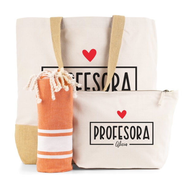 PACK PERSONALIZADO SANTORINI PROFE RECTÁNGULO - Imagen 2