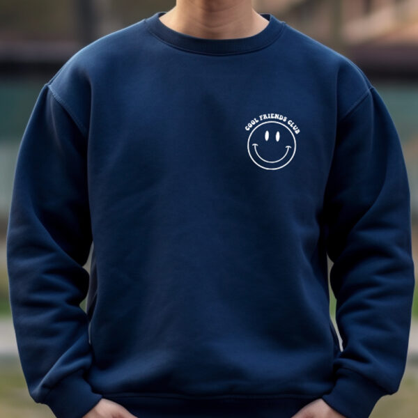 SUDADERA PERSONALIZADA COOL CLUB SMILEY - Imagen 2