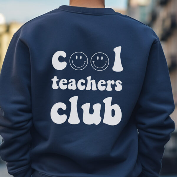 SUDADERA PERSONALIZADA COOL CLUB SMILEY - Imagen 3