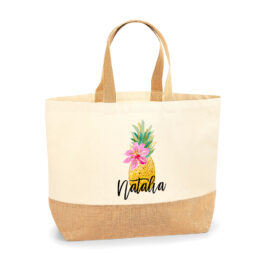 BOLSA PERSONALIZADA SANTORINI PIÑA FLOR