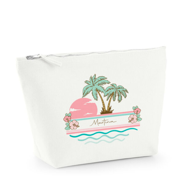 NECESER PERSONALIZADO IBIZA PALMERAS HIBISCUS