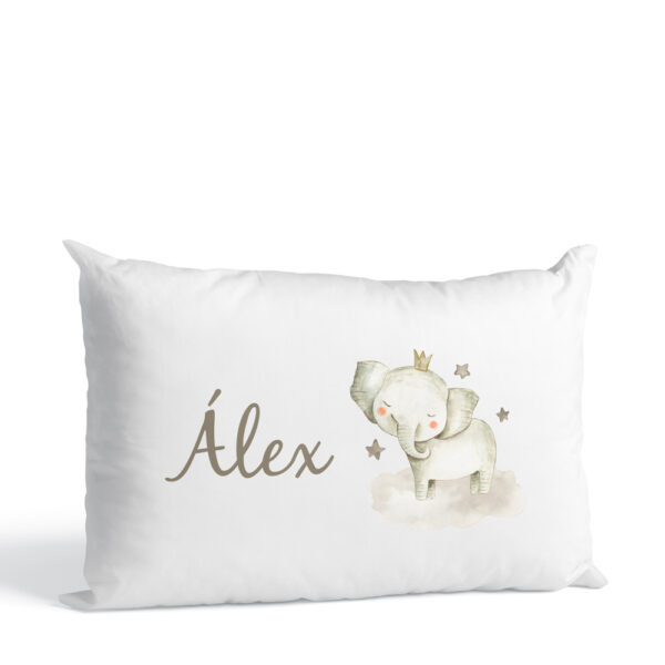 ALMOHADA PERSONALIZADA ANIMALITOS SAFARI CORONA - Imagen 6