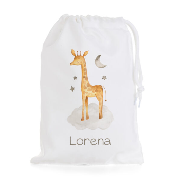 BOLSA PERSONALIZADA MERIENDA ANIMALITOS SAFARI CORONA - Imagen 3