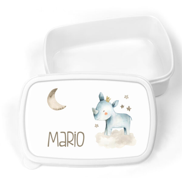CAJA ALMUERZO PERSONALIZADA - ANIMALITOS SAFARI CORONA - Imagen 3