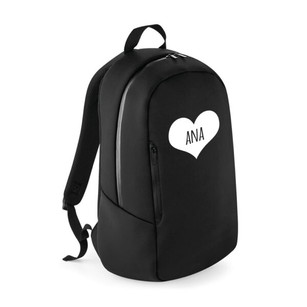 MOCHILA PERSONALIZADA NEOPRENO CHICAGO - CORAZÓN NOMBRE DENTRO