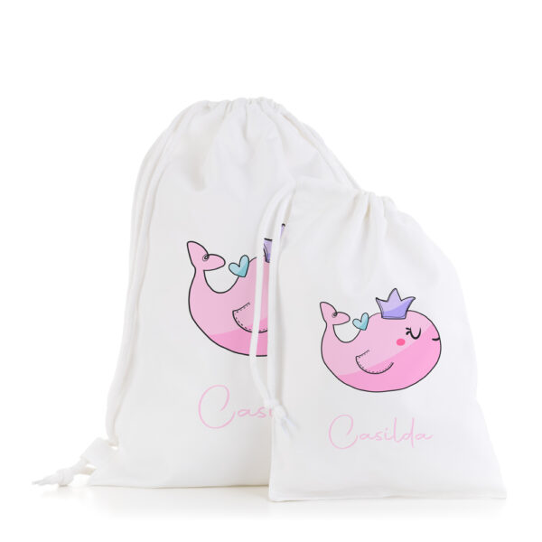 PACK PERSONALIZADO COLE 1 - BALLENA CORONA CORAZÓN