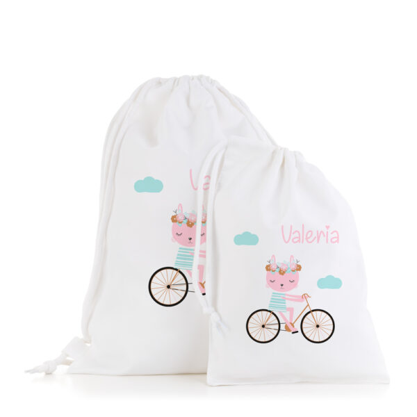 PACK PERSONALIZADO COLE 1 - CONEJITA BICI