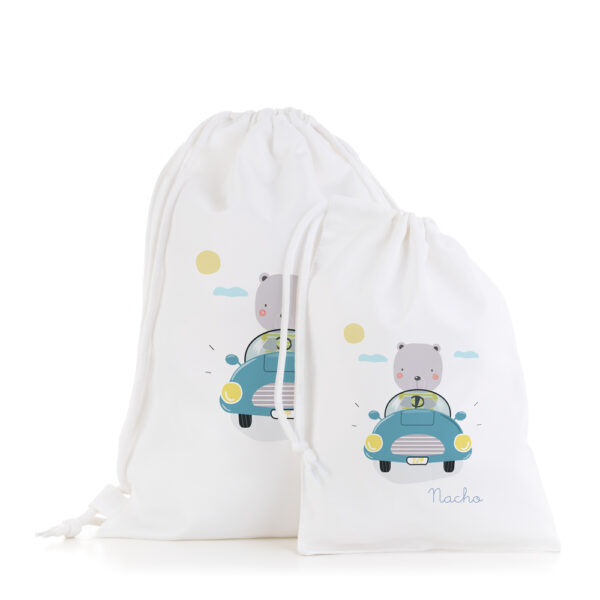 PACK PERSONALIZADO COLE 1 - OSITO COCHE