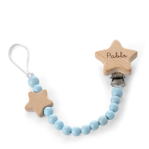 CHUPETERO PERSONALIZADO MADERA ESTRELLA