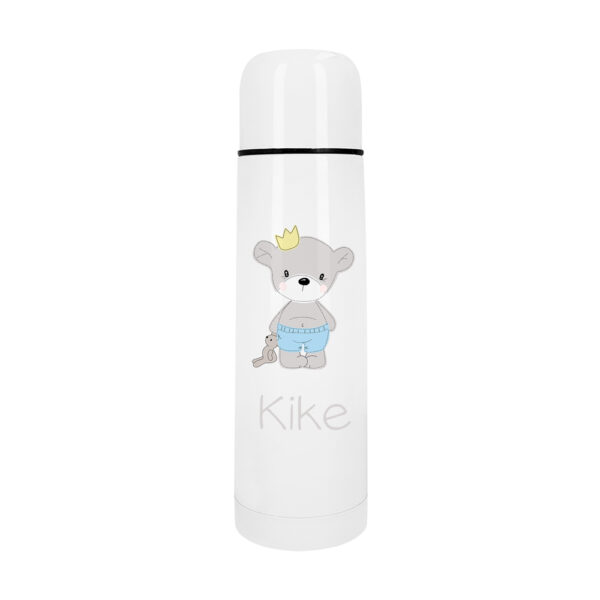 TERMO PERSONALIZADO OSITO PELUCHE CORONA