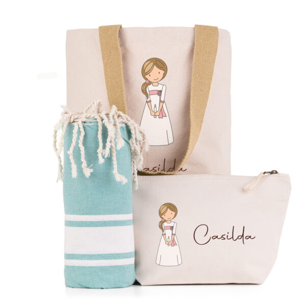 PACK PERSONALIZADO BALI NIÑA COMUNIÓN<p style="color: #3c8d89;">- ESPECIAL COMUNIÓN - </p>