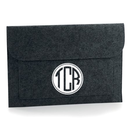 Funda-portatil-personalizada-fieltro-negro-triptico-doble-circulo