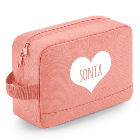 Neceser-personalizado-Vermont-salmon-corazon-nombre-dentro